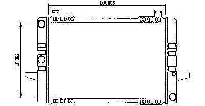 Радиатор охлаждения двигателя Ford 1647853 цена, от 243.92 USD