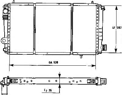 239008A5 Polcar radiador de esfriamento de motor