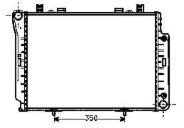 31R50120 Eaclima radiador de esfriamento de motor