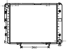 1551255 Kraft radiador de esfriamento de motor