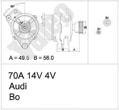 437438 VALEO gerador