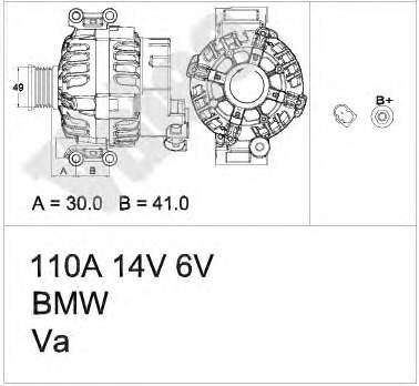 7521489 BMW gerador