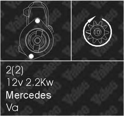 A0051513701 Mercedes motor de arranco