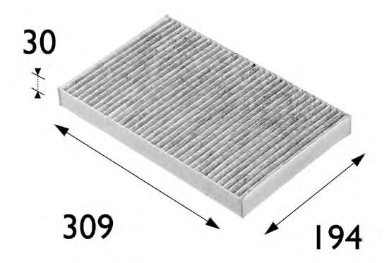 6080004 Kamoka filtro de salão