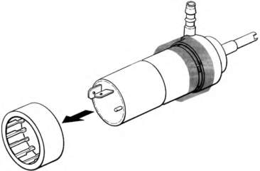 8TW004764021 HELLA bomba do motor de fluido para lavador das luzes