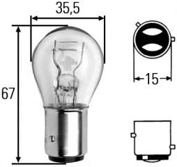 N566 Osram lâmpada