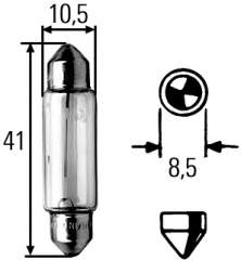 8GM002091131 HELLA lâmpada