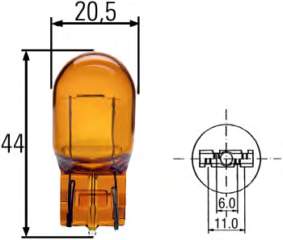 B62301 Tesla lâmpada