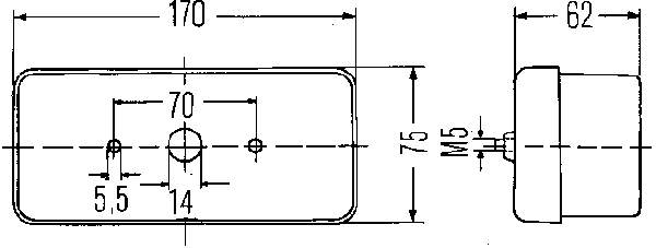 Купить 2SD002582027 HELLA Задняя правая фара