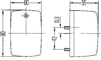 Поворотник HELLA 2BA002652101