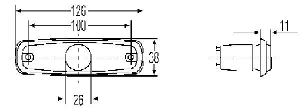 011025244 Neoplan posição (pisca-pisca)