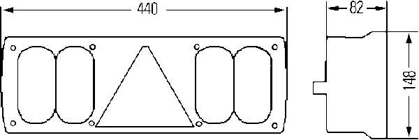 Задняя левая фара HELLA 2VP340450151 цена, от 161.85 USD