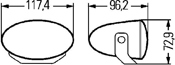 1FA008283811 HELLA Фары тюнингованные