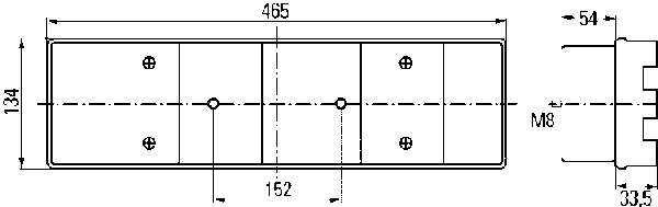 A0025445503 Mercedes lanterna traseira esquerda