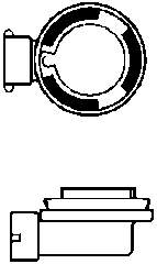 8GH008357001 HELLA Лампочка дальнего света