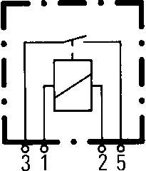 Relê de aquecimento de vidro traseiro para MERCEDES BENZ TRUCK TRUCK T2/LN1 (667, 668, 669, 670)