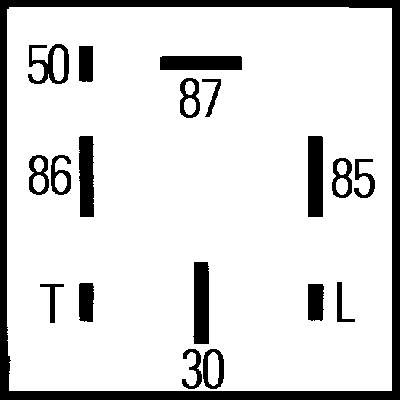 Реле свечей накала 4RV008188171 HELLA