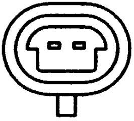Sensor de temperatura do fluido de esfriamento Daewoo Nubira 1 J10, J15