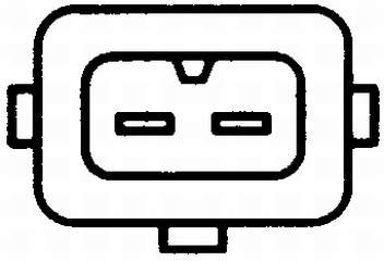 Sensor de temperatura do fluido de esfriamento Audi 80 8C2