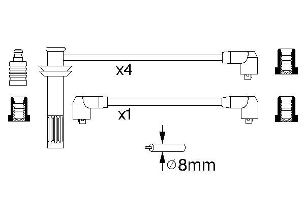 Бронепровода Bosch 986356791