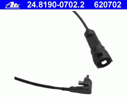 Sensor dianteiro de desgaste das sapatas do freio 90250705 Opel