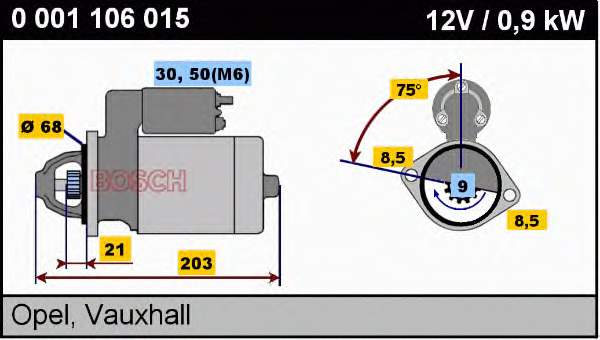Motor de arranco Mercedes E W212