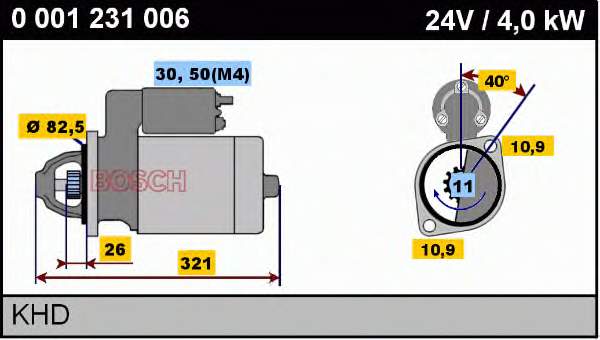 113980 REMA-PARTS motor de arranco