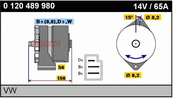 Gerador 12033350 Eurotec