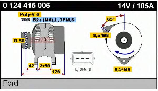 ALB1482RB Motorherz gerador
