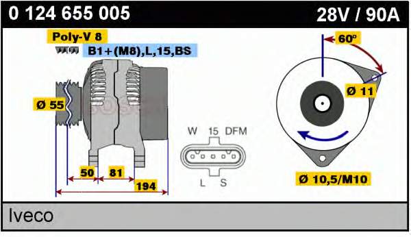 CA1812 REMA-PARTS gerador