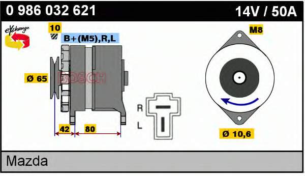 LR150165 Hitachi gerador
