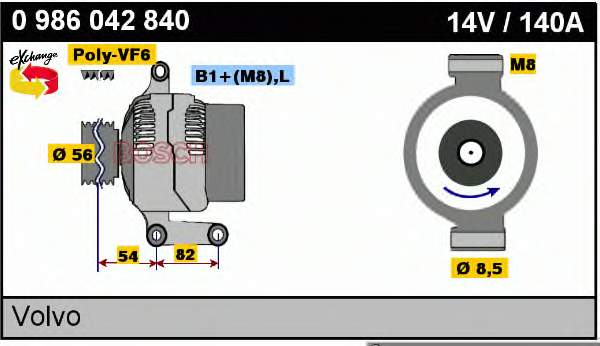 Gerador PSH 815512140010