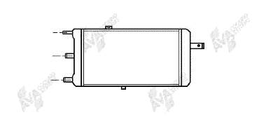 443121251C VAG radiador de esfriamento de motor adicional