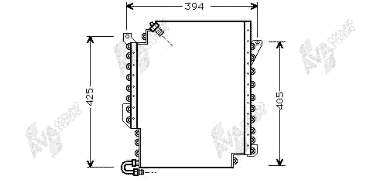 Конденсатор на Audi 90 B3 89, 89Q, 8A