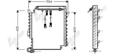 Radiador de aparelho de ar condicionado 300134 ACR