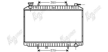 214109C001 Market (OEM) radiador de esfriamento de motor