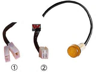 3016196 Polcar luz intermitente no pára-lama