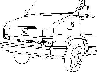 1745166 VAN Wezel suporte do radiador montado (painel de montagem de fixação das luzes)