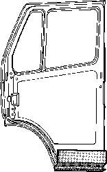 Porta dianteira direita FP2096132 FPS