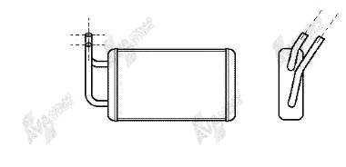 OP1016 DP Group radiador de forno (de aquecedor)