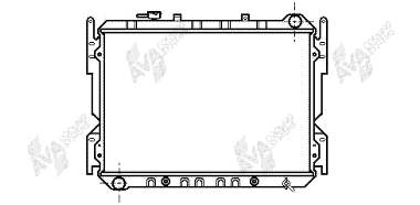 Радиатор FE6915200B Mazda