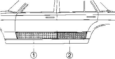 Porta dianteira direita para Mercedes E (T123)