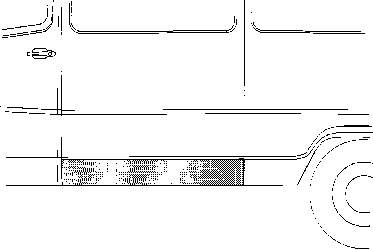 Porta dianteira esquerda para Mercedes Bus 207-310 (602)
