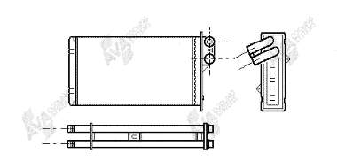 644874 China radiador de forno (de aquecedor)