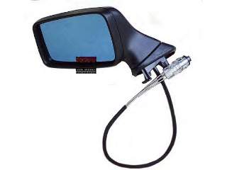 Elemento espelhado do espelho de retrovisão esquerdo para Audi 90 (89, 89Q, 8A, B3)