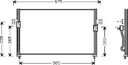 97606-4A000 Doowon radiador de aparelho de ar condicionado