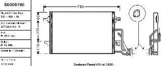 Купить 3B7260403A VAG Радиатор системы охлаждения кондиционера
