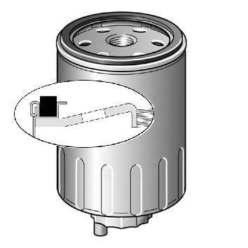 CS436 Purflux filtro de combustível