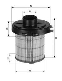 C14682 Mann-Filter filtro de ar