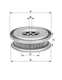 H85 Mann-Filter filtro da direção hidrâulica assistida